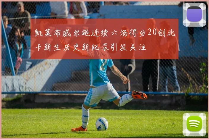 凯莱布威尔逊连续六场得分20创北卡新生历史新纪录引发关注